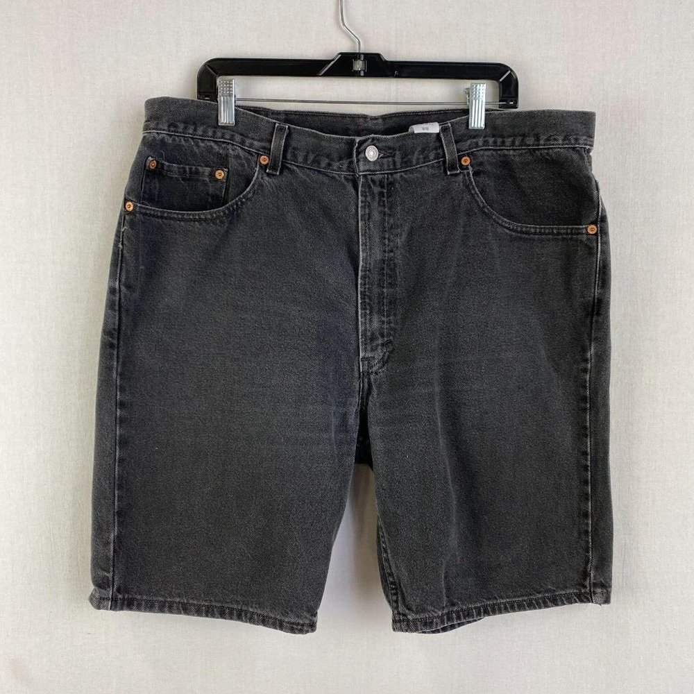 LEVI'S Black Denim Short